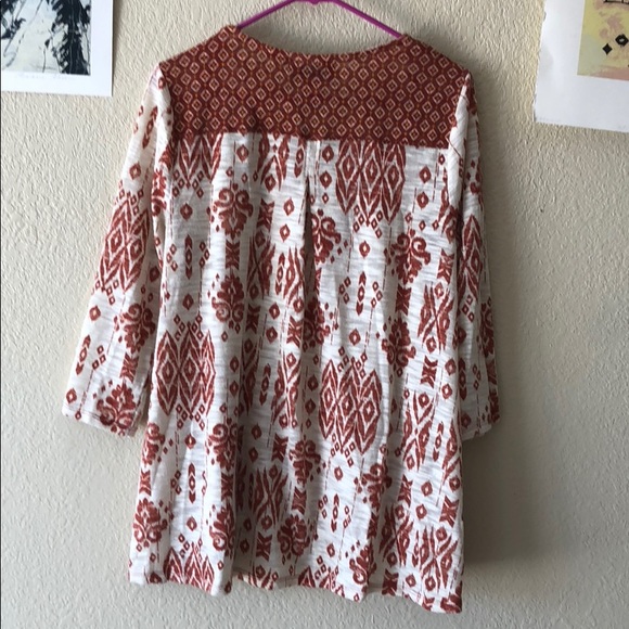 Style & co PL 3/4 sleeve shirt - Picture 4 of 4